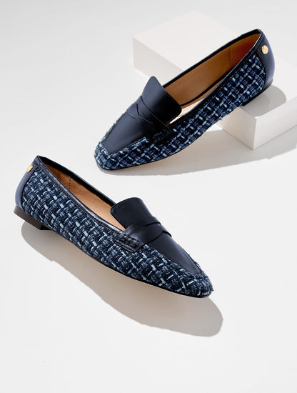 Talbots ERIN LOAFERS - OCEAN TWEED