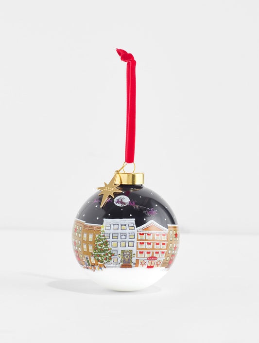 Talbots SANTA IN THE CITY ORNAMENT