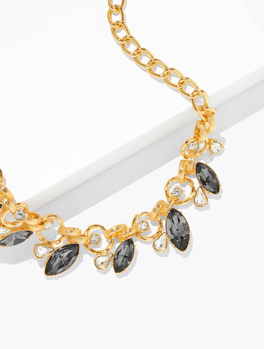 Talbots CHAIN & STONE STATEMENT NECKLACE