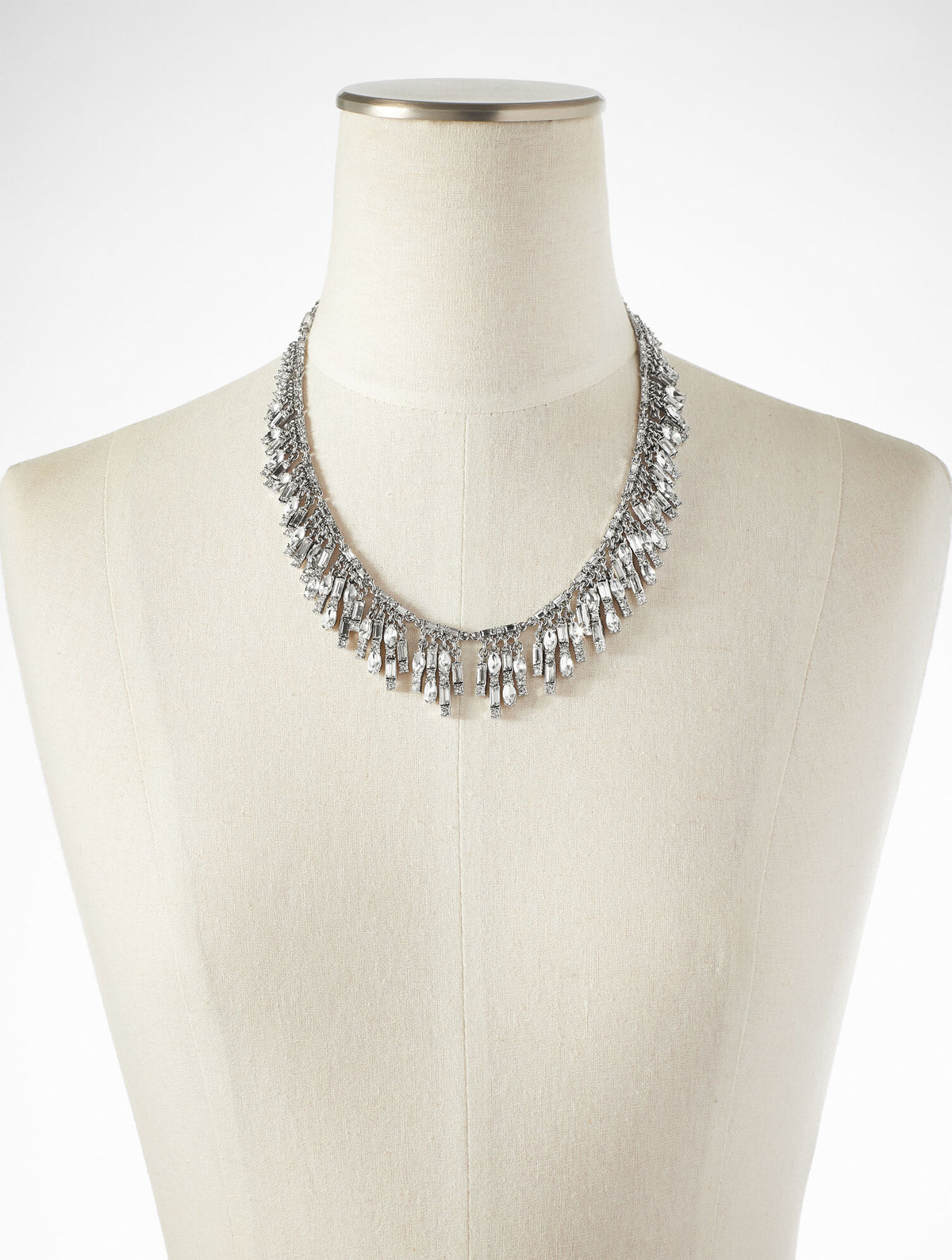 Talbots BAGUETTE TRIM NECKLACE