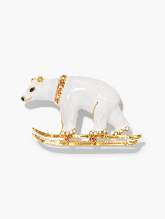 Talbots POLAR BEAR BROOCH