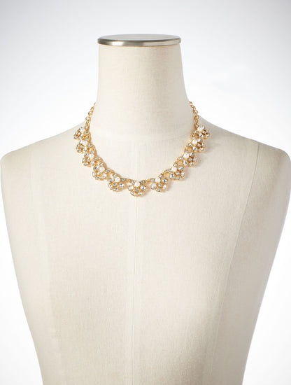 Talbots EMBELLISHED PEARL NECKLACE