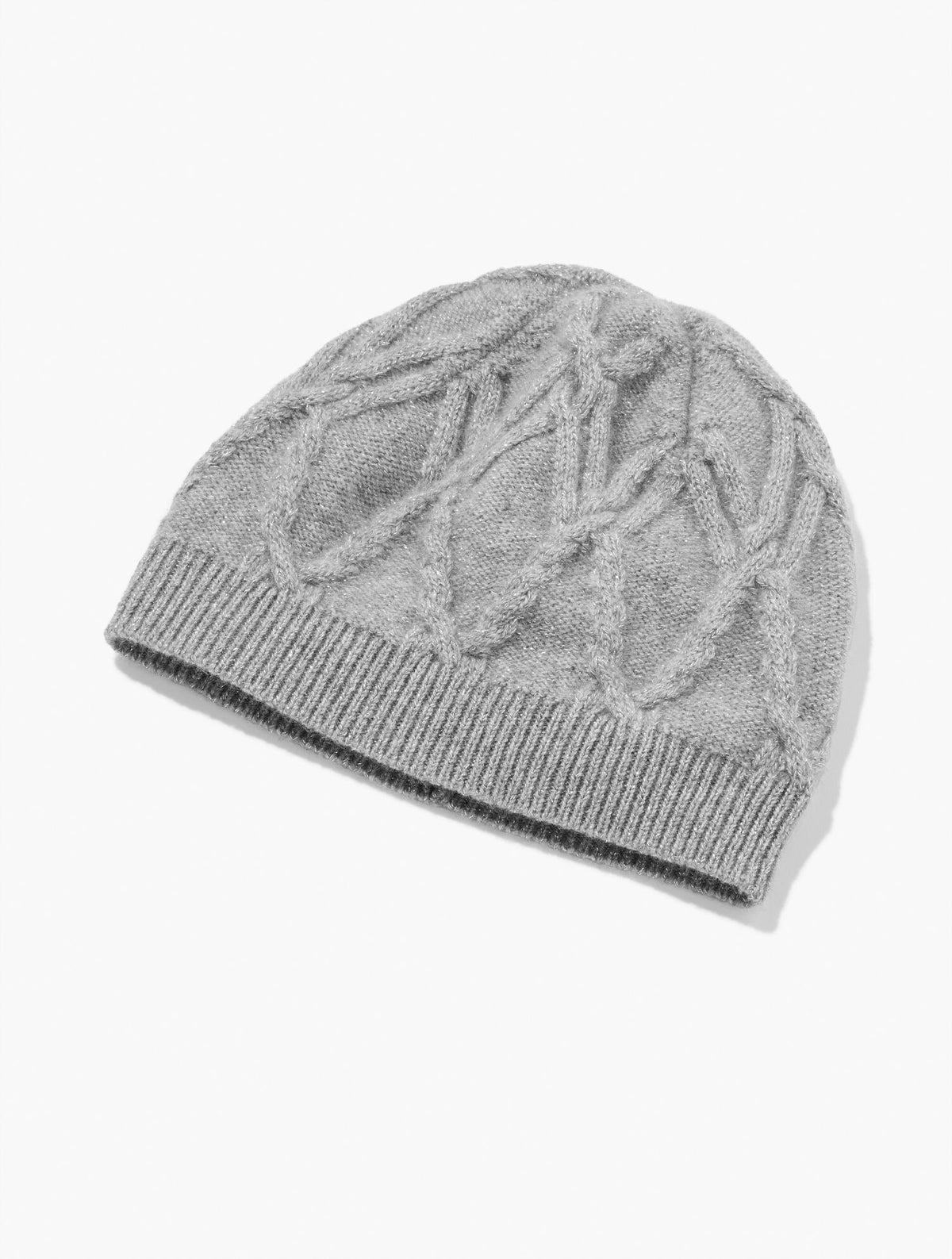 Talbots METALLIC CASHMERE BEANIE