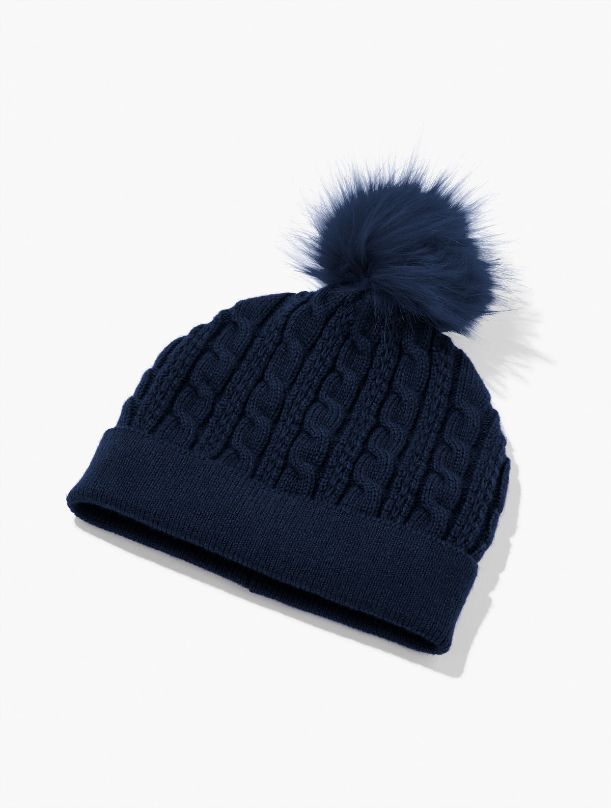 Talbots SOFT CABLE KNIT BEANIE