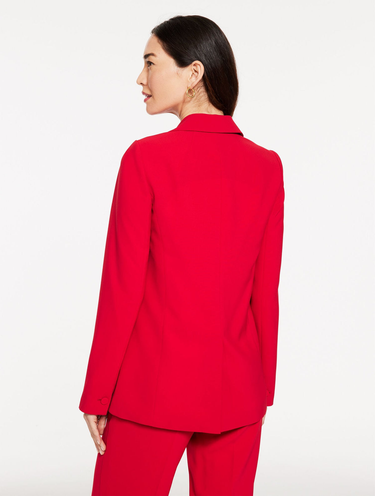 Talbots POLISHED CREPE BLAZER