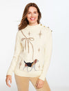 IVORY/GOLD MULTI