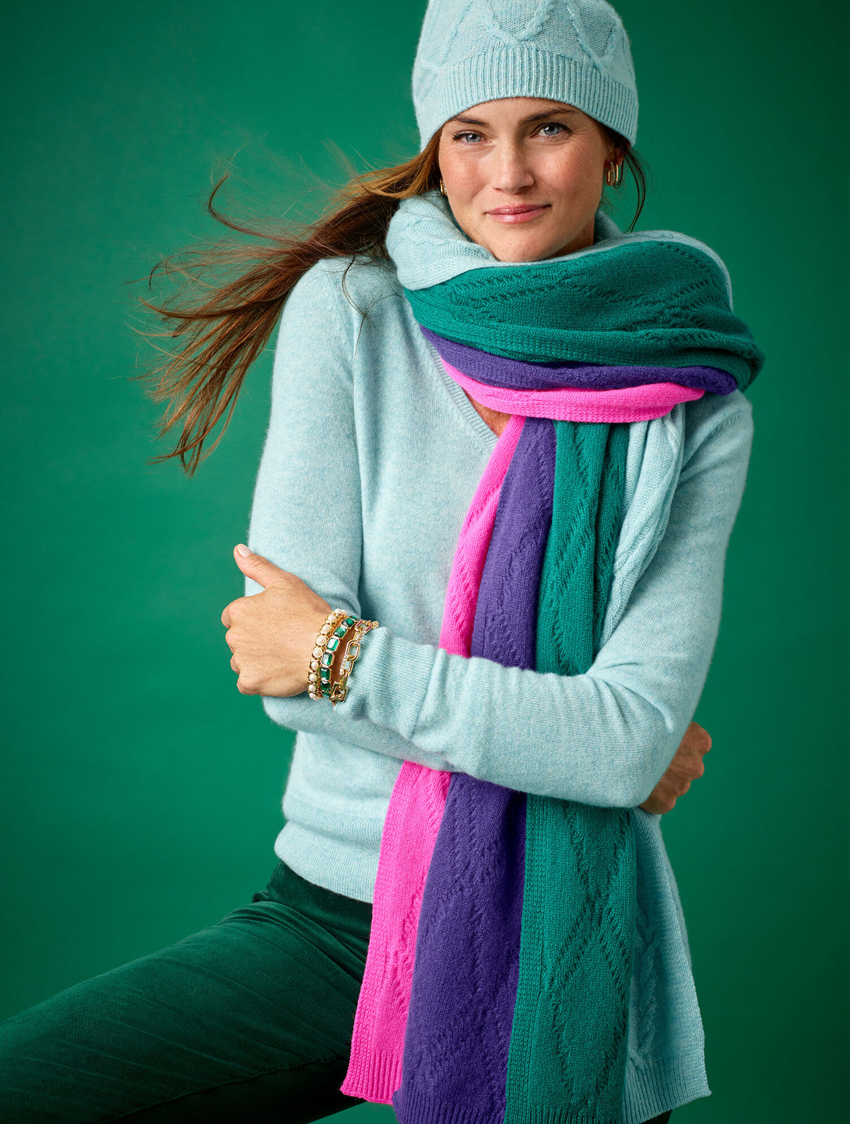 Talbots CASHMERE V-NECK SWEATER