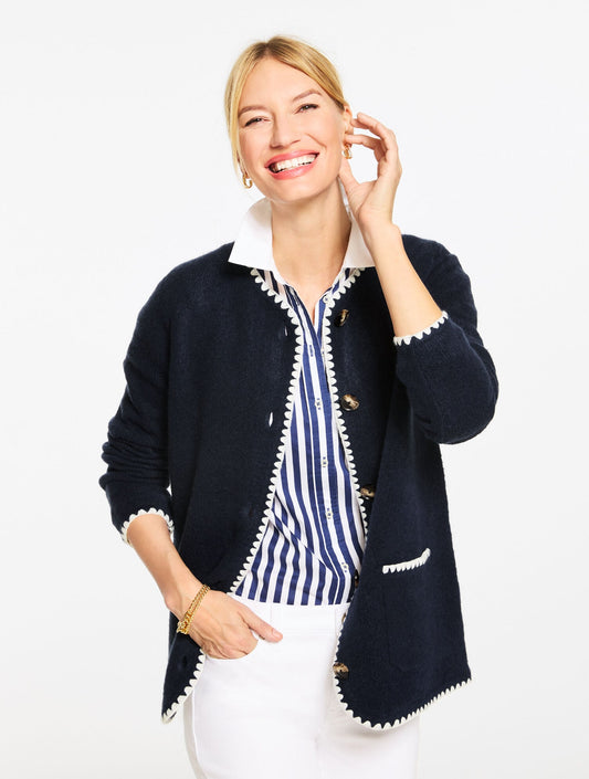 Talbots CREWNECK CARDIGAN