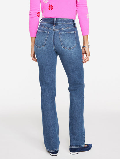 Talbots BARELY BOOT RHINESTONE JEANS - VIVIENNE WASH