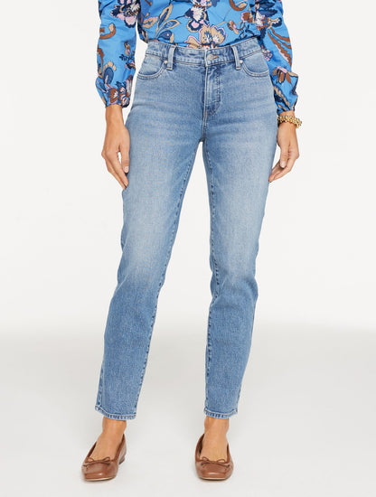 Talbots SLIM ANKLE JEANS - LINDEN WASH