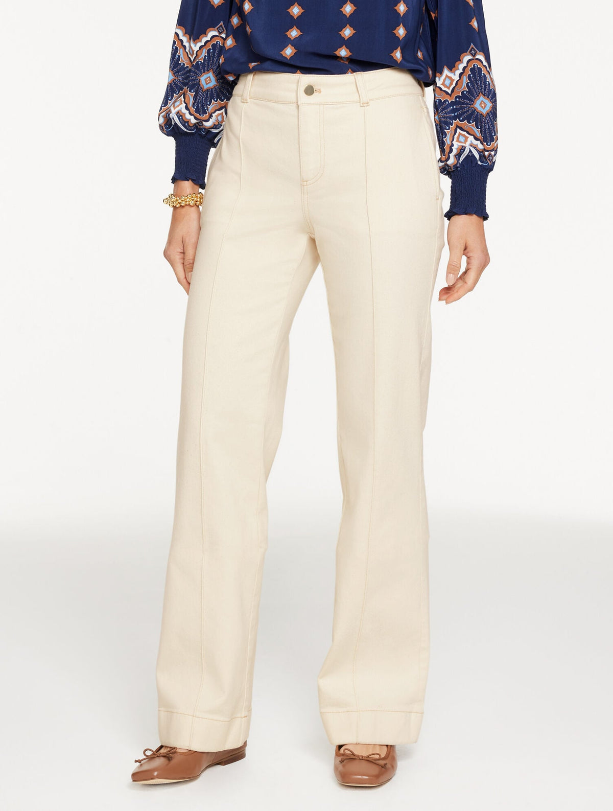 Talbots CLASSIC JEAN TROUSERS - PINTUCK