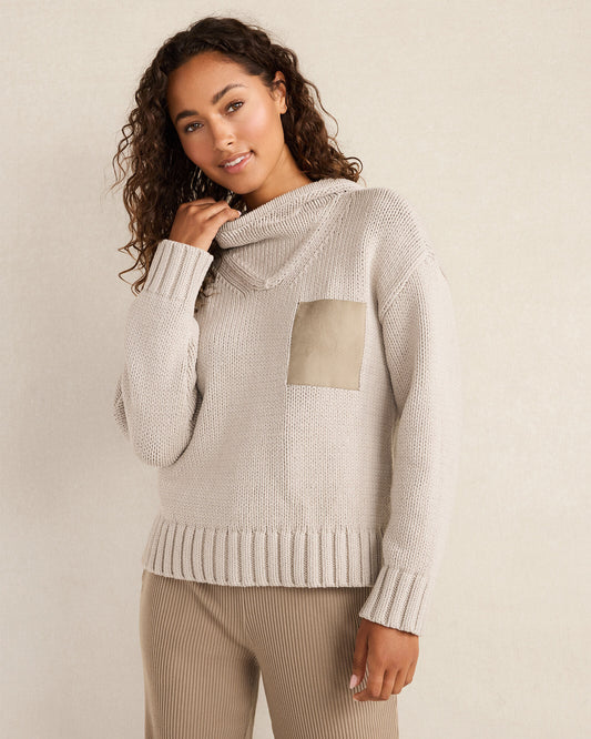 Talbots COTTON BLEND POCKET HOODIE