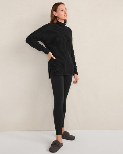 Talbots BALANCE FLEECE-LINED LEGGINGS