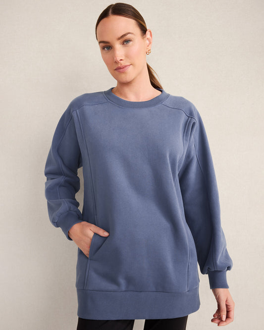 Talbots CLOUD FLEECE CREWNECK SWEATSHIRT