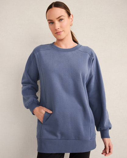 Talbots CLOUD FLEECE CREWNECK SWEATSHIRT