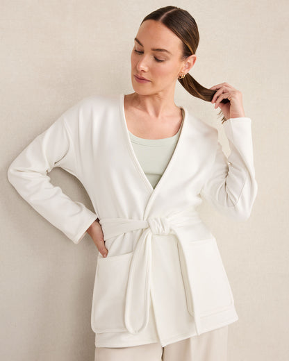 Talbots SOFT-BRUSHED FLEECE WRAP