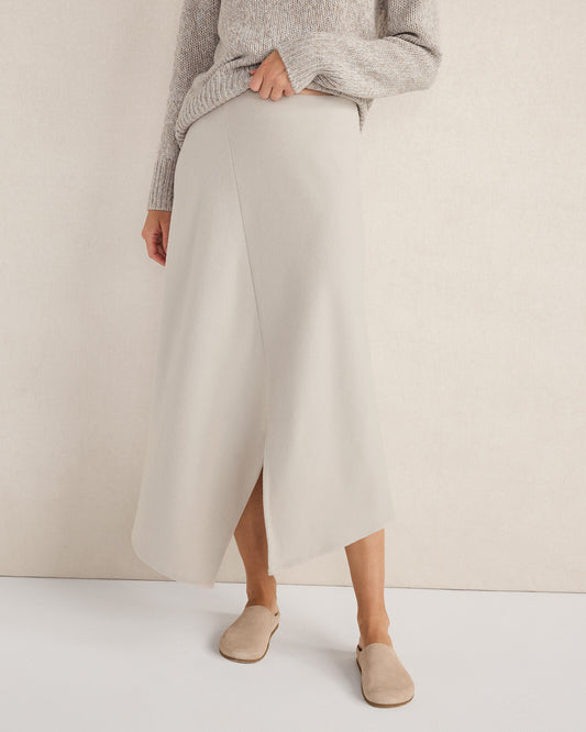 Talbots WOOL BLEND SPLIT HEM SKIRT