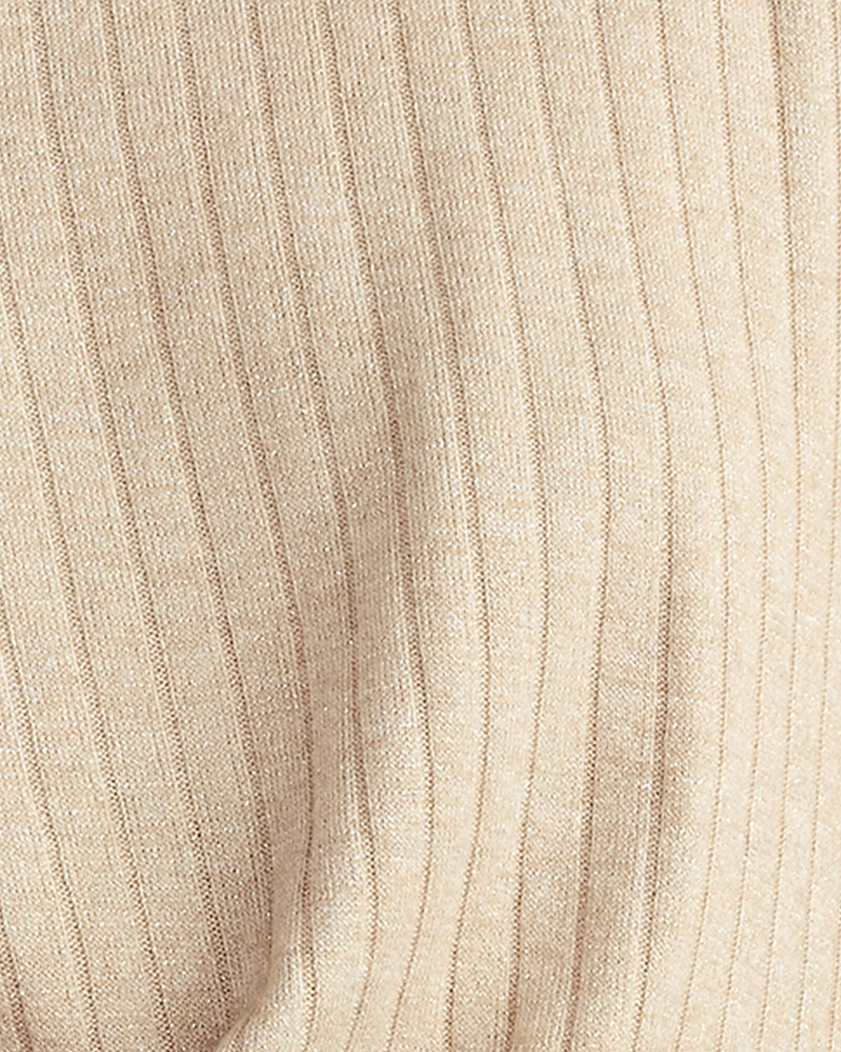 Talbots LUREX RIB KNIT TOP