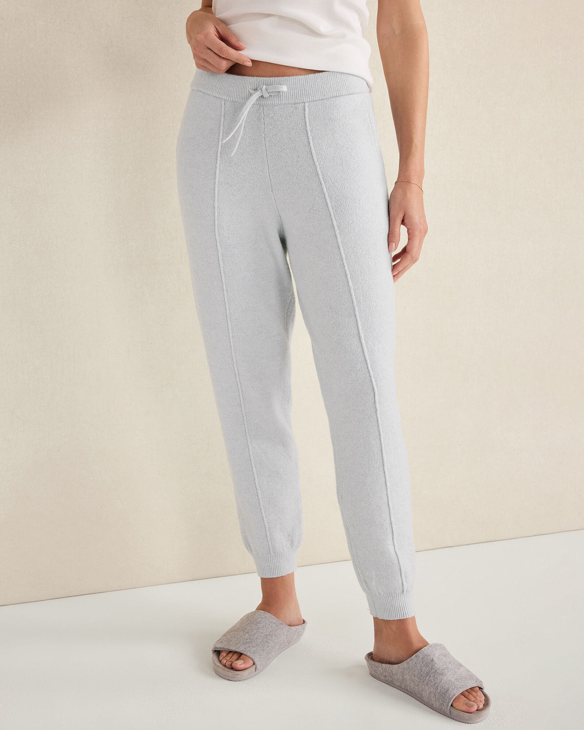 Talbots ORGANIC COTTON BLEND PINTUCK JOGGERS