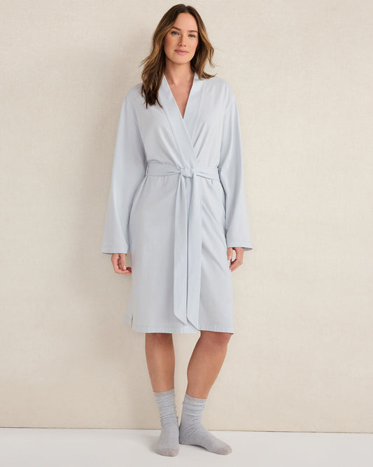 Talbots ORGANIC COTTON JERSEY ROBE