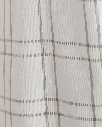 Talbots LIGHTWEIGHT FLANNEL WINDOWPANE ROBE