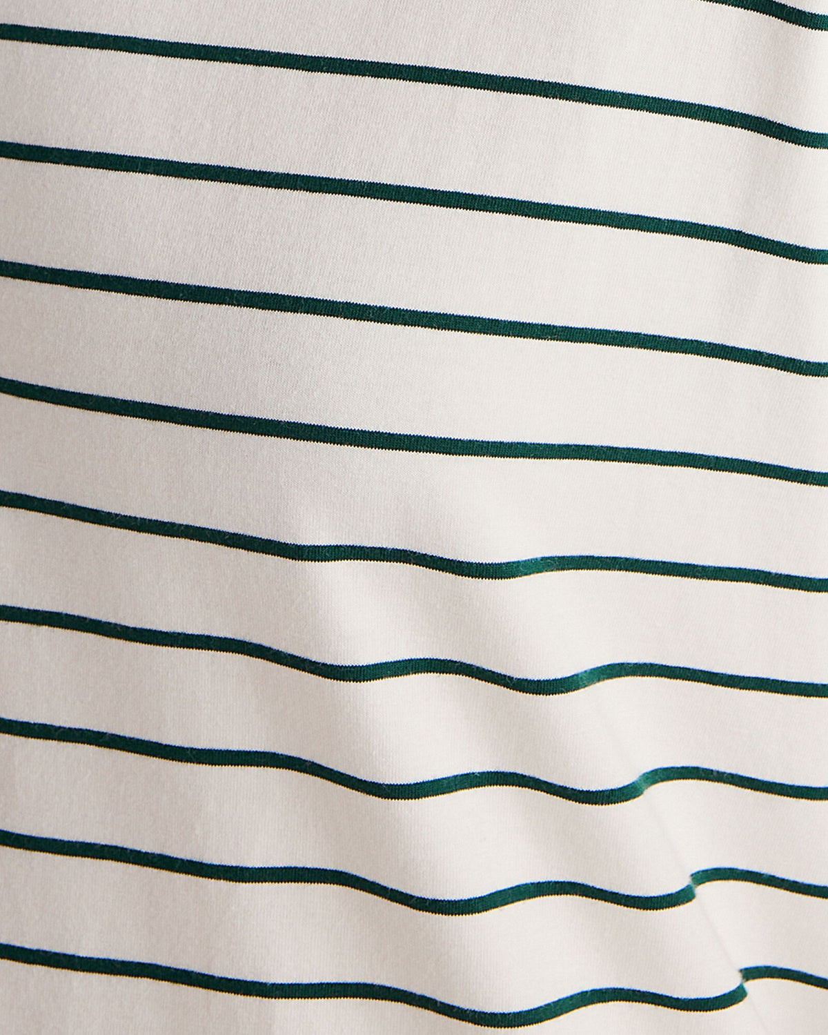 Talbots ORGANIC COTTON JERSEY STRIPE BASEBALL TEE