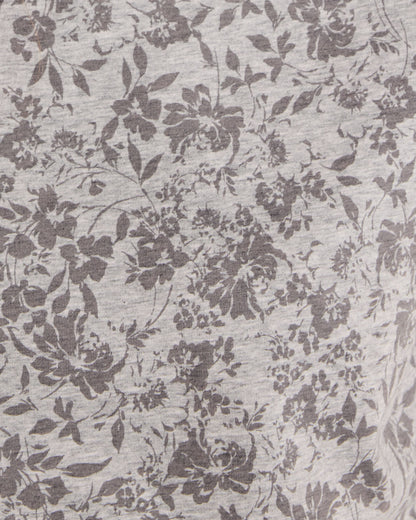 Talbots ORGANIC COTTON JERSEY MUTED FLORAL PAJAMA PANTS