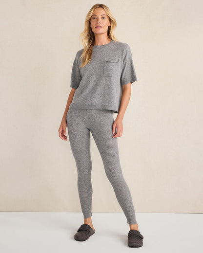 Talbots CASHMERE RIB KNIT LEGGINGS