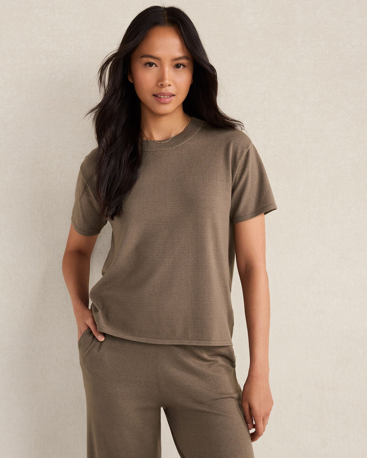 Talbots RELAXED JERSEY TEE