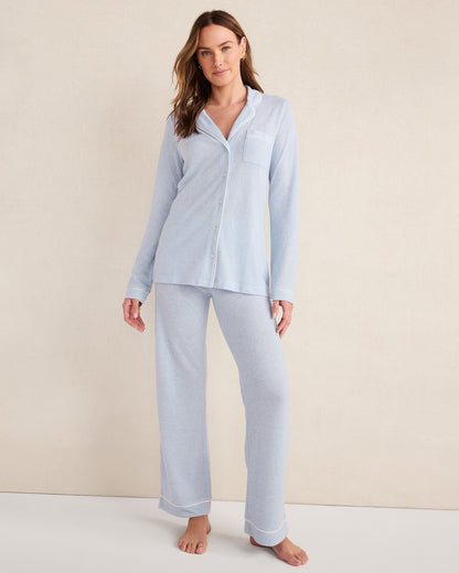 Talbots MARLED KNIT PAJAMA PANTS