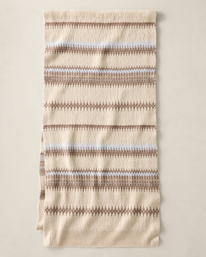 Talbots ORGANIC COTTON BLEND FAIR ISLE SCARF