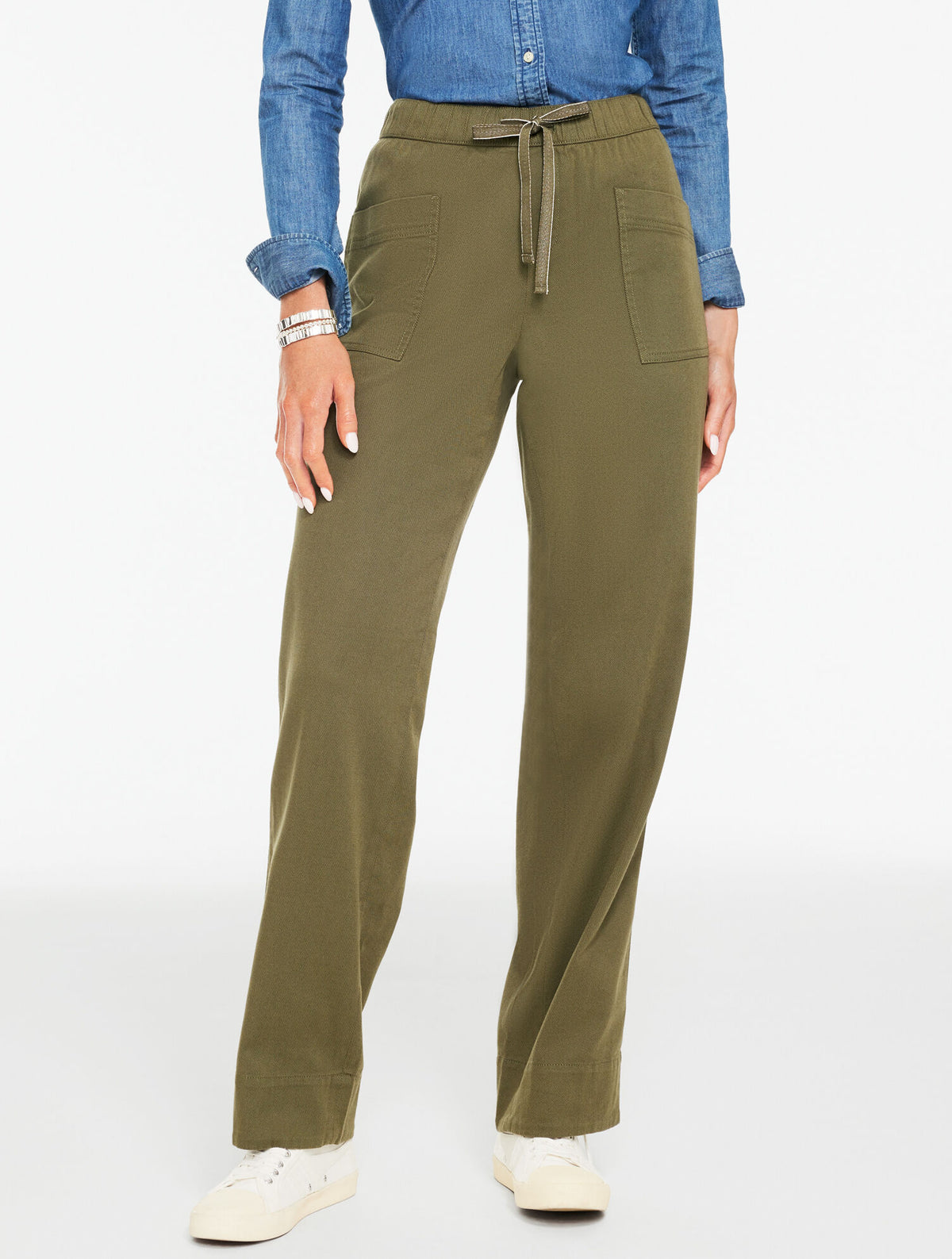 Talbots STRAIGHT LEG PULL-ON PANTS
