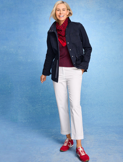 Talbots HERITAGE TWILL PERFECT CROPS - CURVY FIT