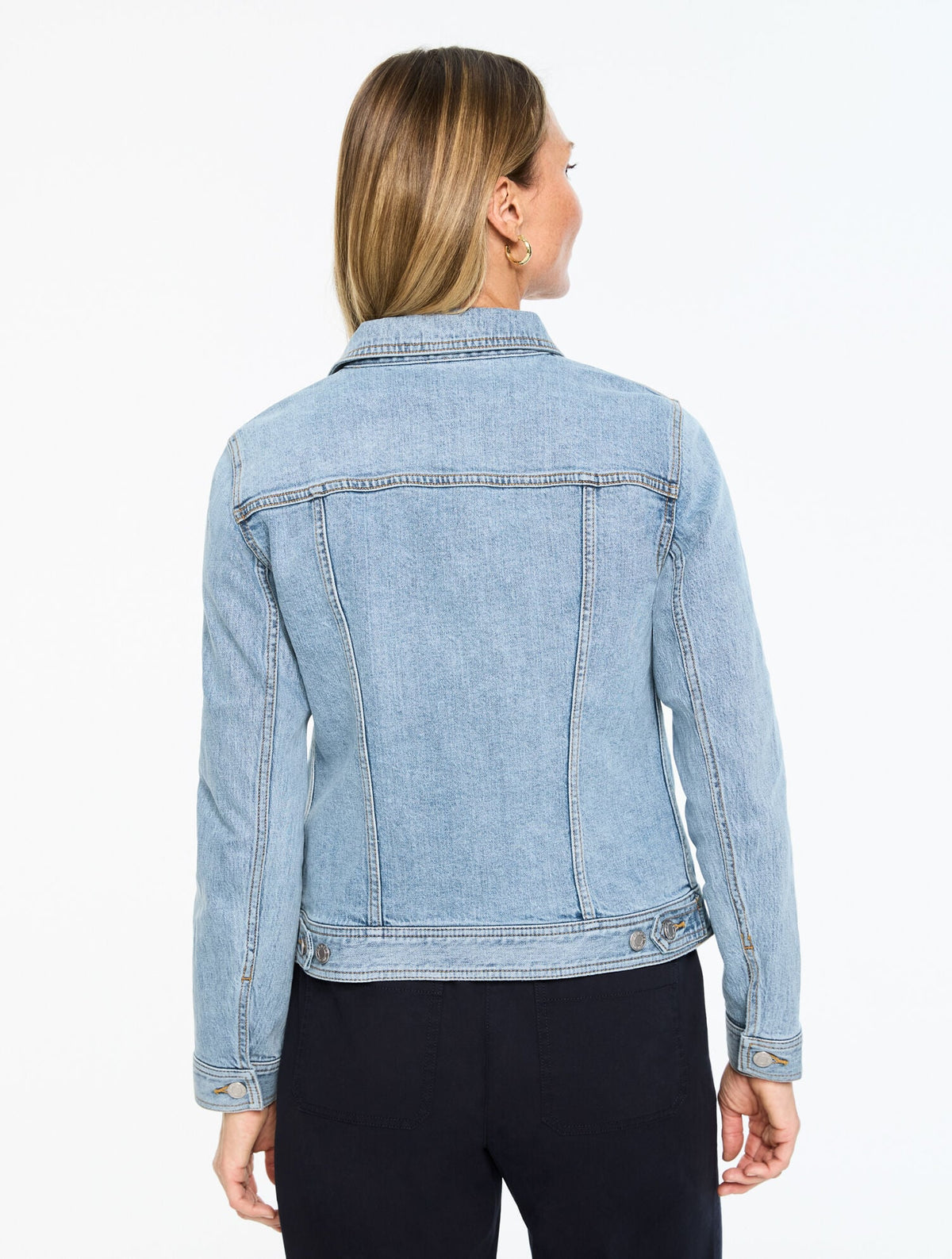 Talbots CLASSIC JEAN JACKET - SKY WASH