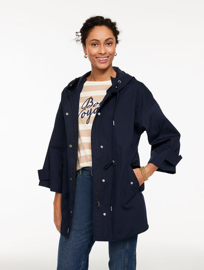 Talbots HOODED CAPE RAIN JACKET