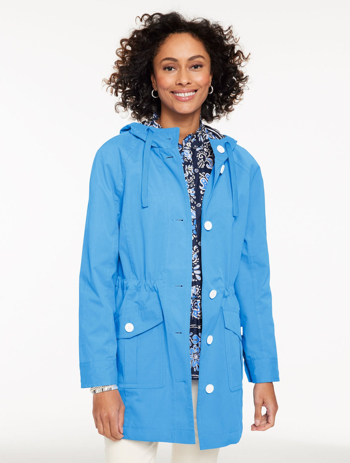 Talbots HOODED RAIN JACKET