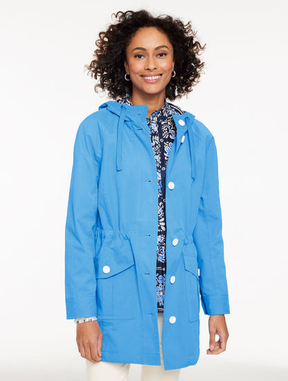 Talbots HOODED RAIN JACKET