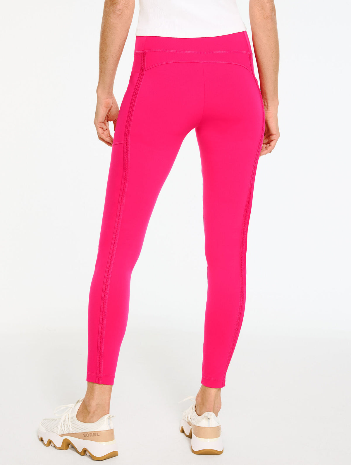 Talbots PERFORMANCE COMPRESSION LEGGINGS - PICOT TRIM