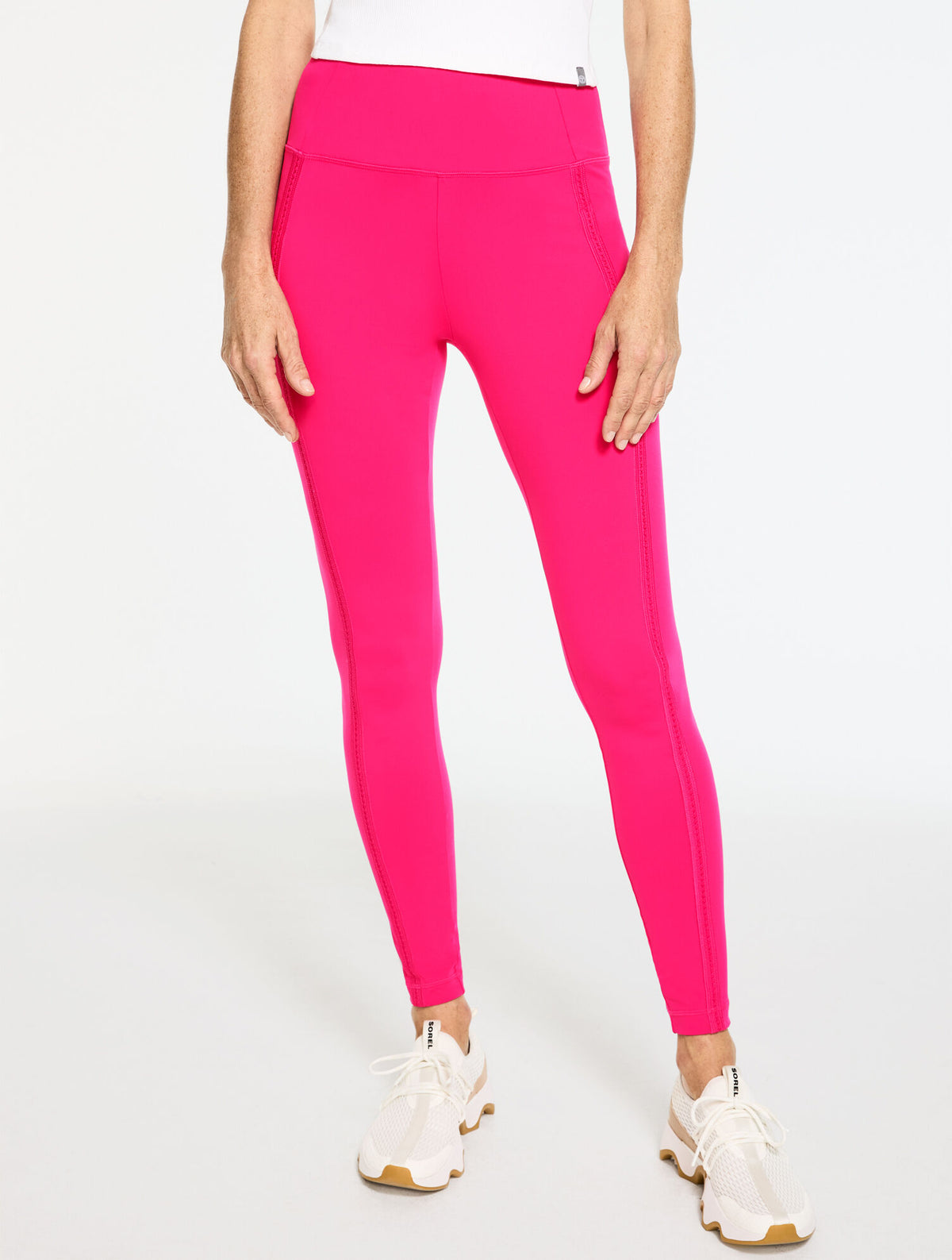 Talbots PERFORMANCE COMPRESSION LEGGINGS - PICOT TRIM