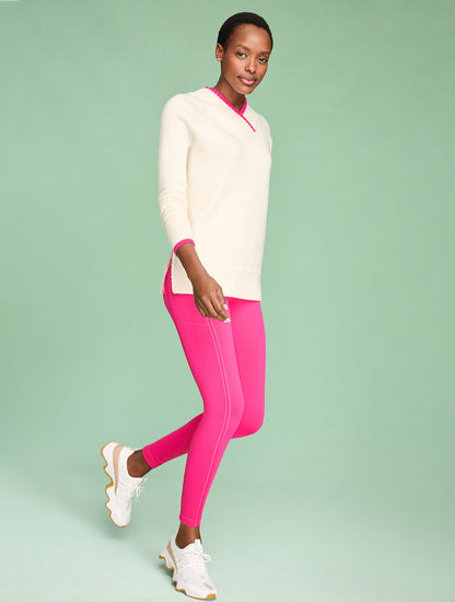 Talbots PERFORMANCE COMPRESSION LEGGINGS - PICOT TRIM