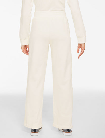 Talbots COZY FLEECE RELAXED LEG PANTS - PICOT TRIM