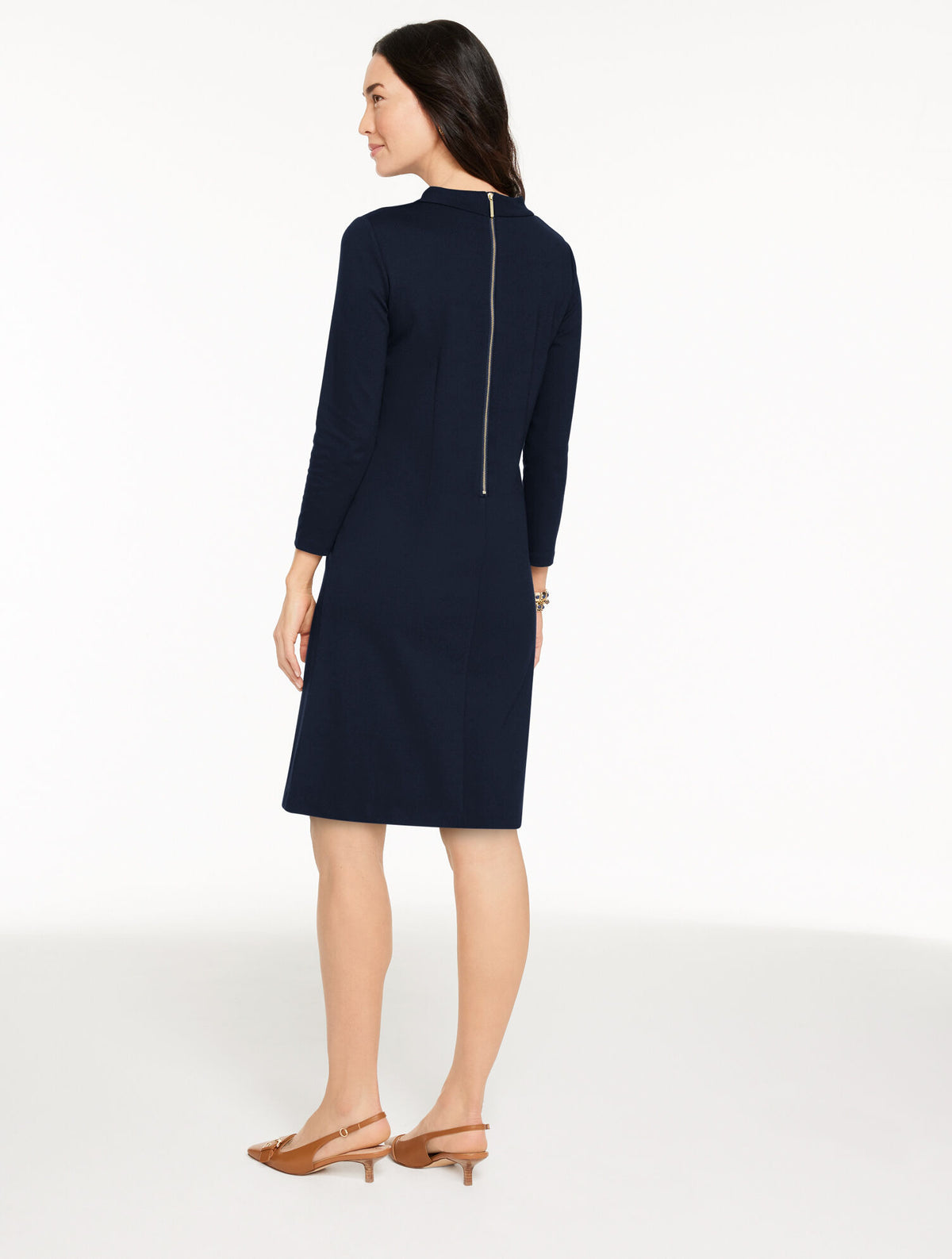 Talbots LUXE PONTE SHIFT DRESS