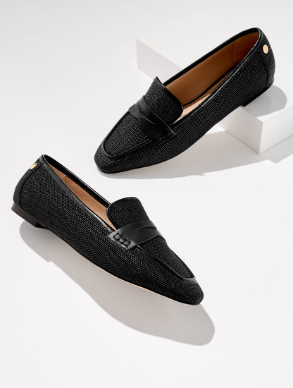 Talbots ERIN STRAW RAFFIA LOAFERS