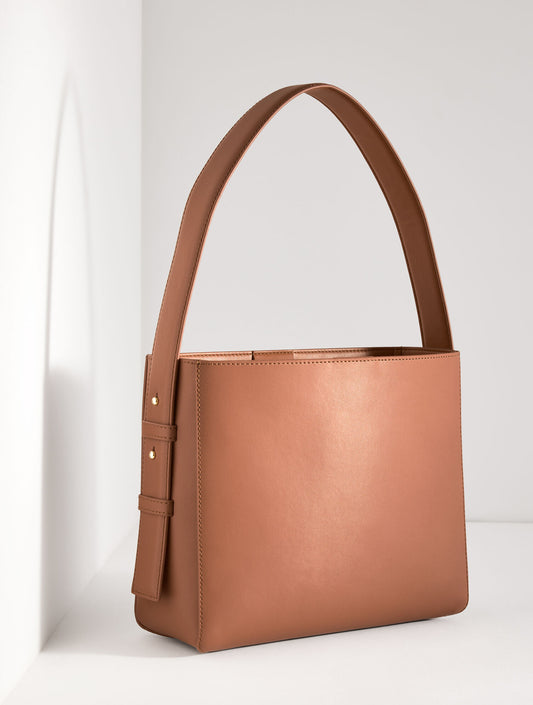 Talbots NAPPA LEATHER BUCKET BAG