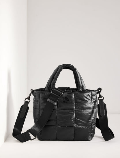 Talbots T BY TALBOTS QUILTED NYLON MINI TOTE