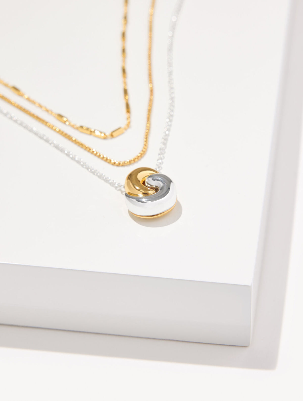 Talbots ROPE SWIRL LAYER NECKLACE