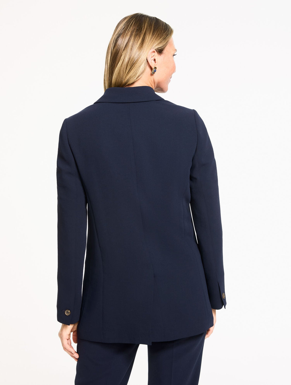 Talbots POLISHED CREPE BLAZER
