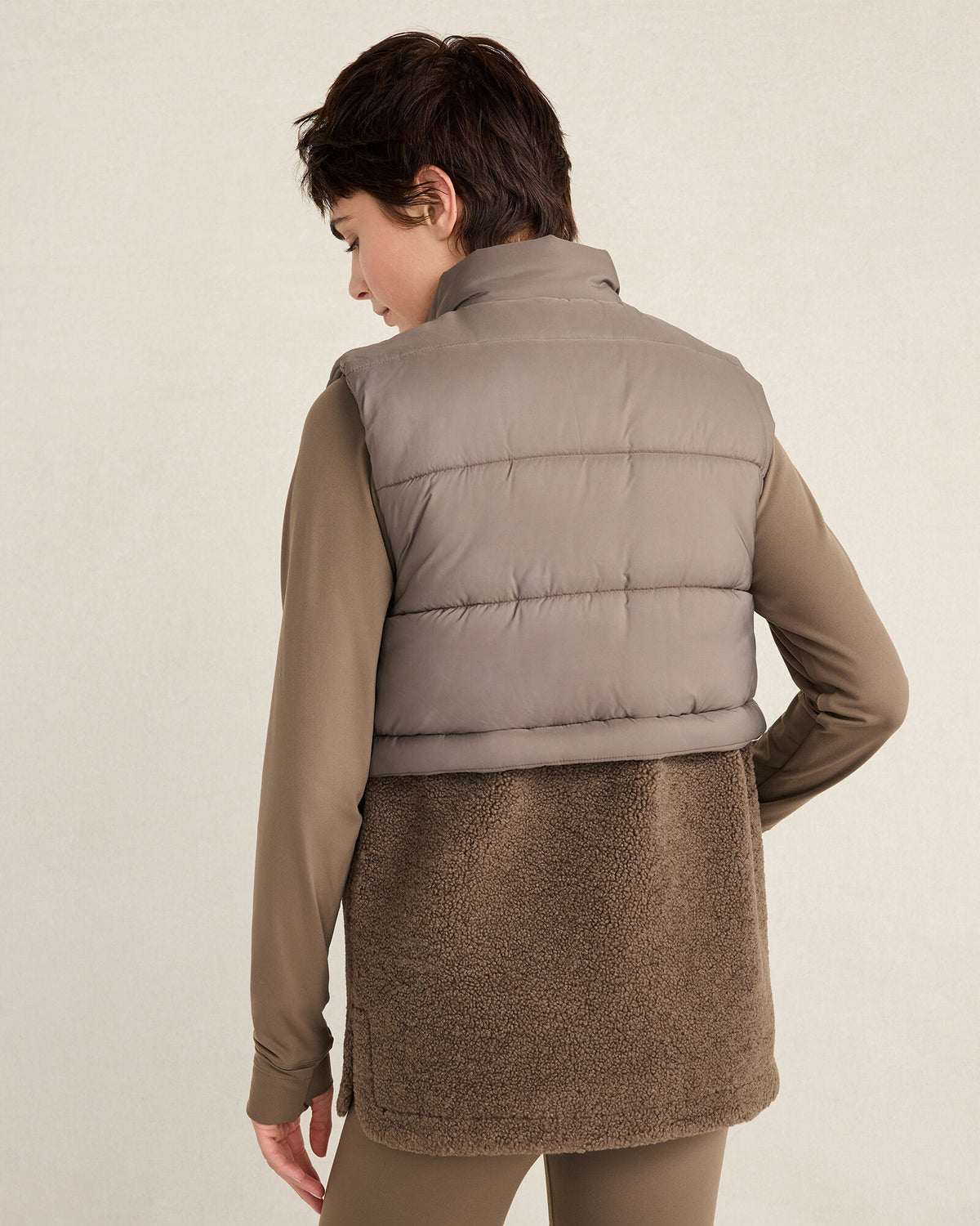 Talbots SHERPA PUFFER VEST