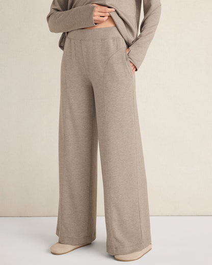 Talbots SOFT KNIT WIDE LEG PANTS