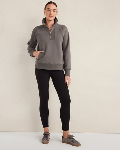 Talbots CLOUD FLEECE HALF-ZIP PULLOVER